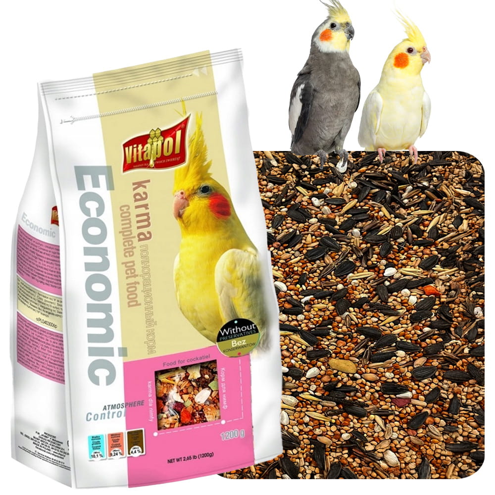 Vitapol Pełnoporcjowa Karma Economic Dla Nimfy 1,2kg